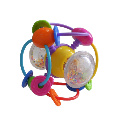 🌟 Sensorinis lavinamasis kamuolys „Loginis barškutis“