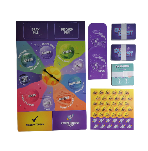 Quiz Quest stalo žaidimas