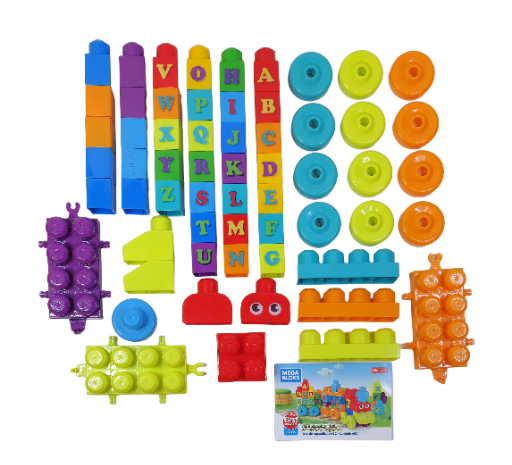 „Mega Bloks“ ABC mokomasis traukinys 