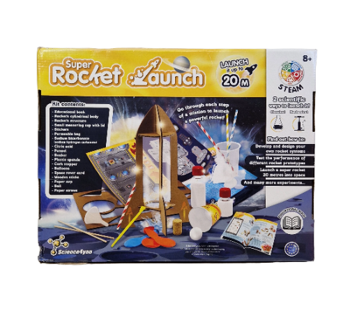 Science4you Super Rocket Launch – Mokslinis raketų paleidimo rinkinys