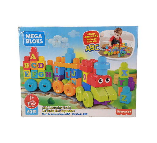 „Mega Bloks“ ABC mokomasis traukinys 