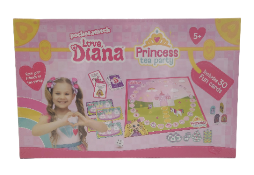 Love, Diana Princess arbatos vakarėlių žaidimas