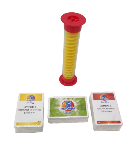 Stalo žaidimas "5 Sekundės: Lietuva" (Trefl)