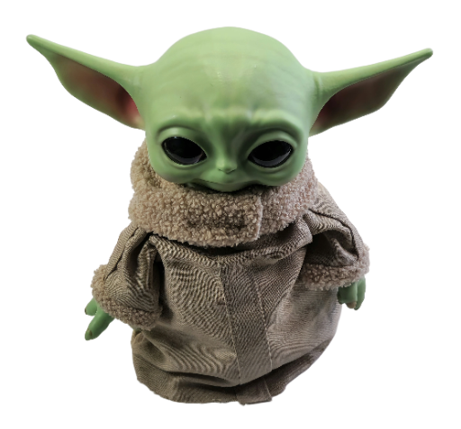 Star Wars – Minkštas žaislas Yoda