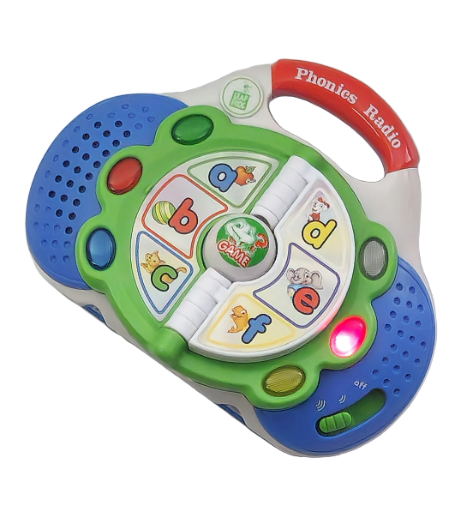 Lavinamasis žaislas "LeapFrog Phonics Radio" (anglu kalba)