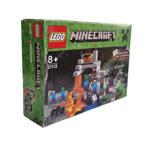 ⛏️ LEGO Minecraft 21113: The Cave (Urvas)