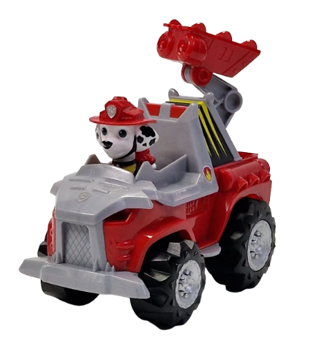 Žaislinis automobilis Spin Master Paw Patrol Marshall Deluxe Vehicle