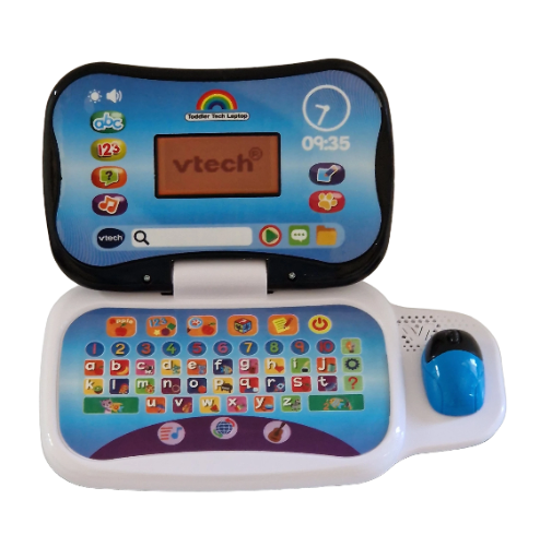 VTech Toddler Tech Laptop – Mokomasis mažylių nešiojamas kompiuteris