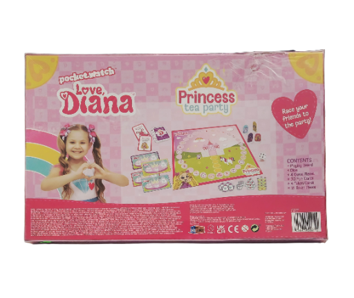 Love, Diana Princess arbatos vakarėlių žaidimas