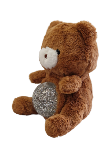 🧸 Fudge: Interaktyvus Meškiukas su Magiškas Šviečiančiu Pilvuku