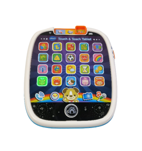 VTech Touch & Teach Tablet – Lavinamasis žaislas mažyliui (anglu kalba)