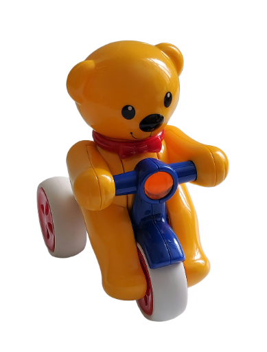 🧸 „Tolo Toys“ stumiamas meškiukas ant triračio