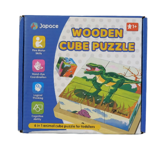 Medinė kubelių dėlionė