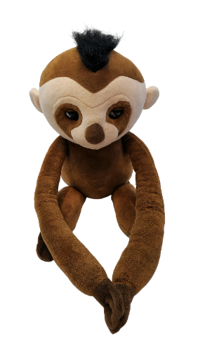 Fingerlings HUGS Kingsley – interaktyvus pliušinis tinginys,