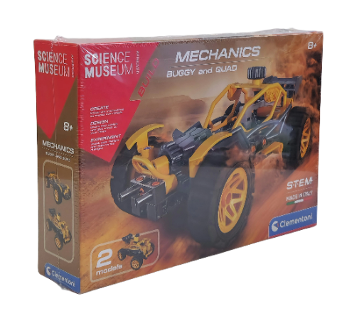 Konstruktorius „Buggy & Quad“ – Clementoni Mechanics