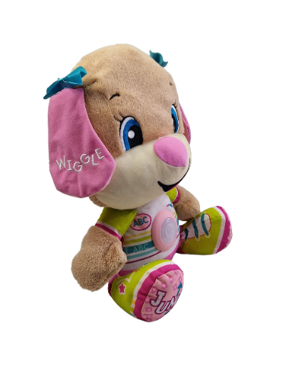 🐶 Fisher-Price „Laugh & Learn So Big Sis“ – Didžioji mokomoji šunytė sesutė – Anglų kalba