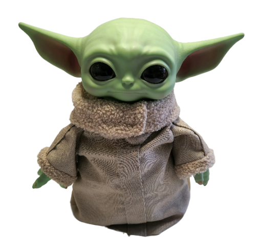 Star Wars – Minkštas žaislas Yoda