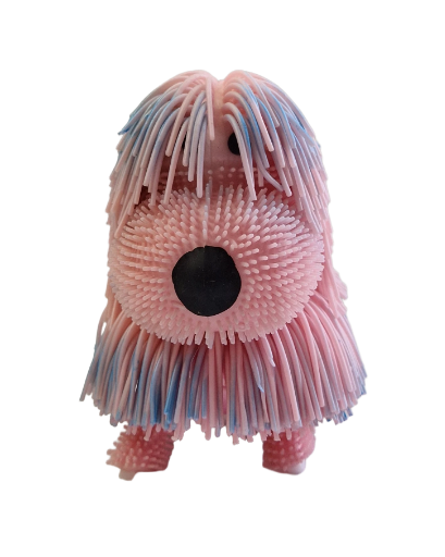 🐶 Interaktyvus guminis šuniukas „Jiggly Pup“ 