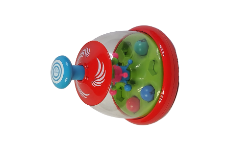 🌀 Lavinamasis „Vilkelis“ su besisukančiais kamuoliukais