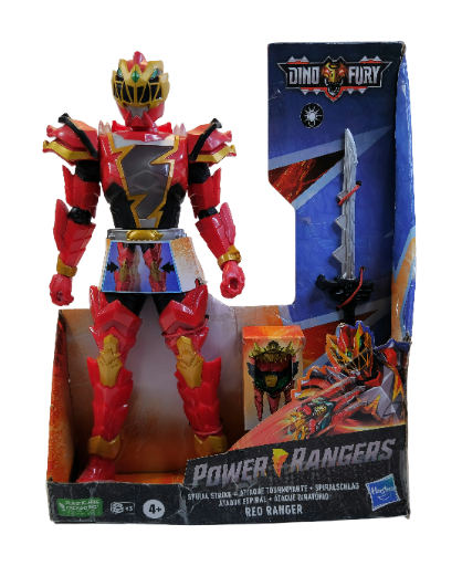 Power Rangers Dino Fury raudonasis reindžeris