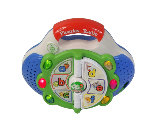 Lavinamasis žaislas "LeapFrog Phonics Radio" (anglu kalba)