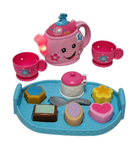 "Fisher-Price Laugh & Learn Sweet Manners" arbatos servizo žaidimų rinkinys