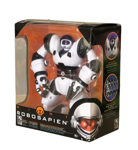 🤖 Interaktyvus robotas WowWee MINI ROBOSAPIEN – Legendinis robotas tavo delne!