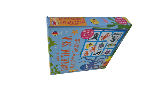 🌊 Usborne Under the Sea Matching Games – Spalvingas nuotykis vandenyno gelmėse!