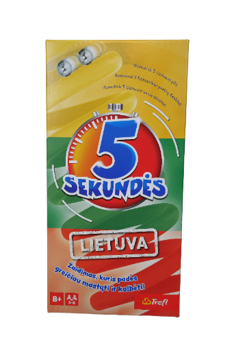 Stalo žaidimas "5 Sekundės: Lietuva" (Trefl)