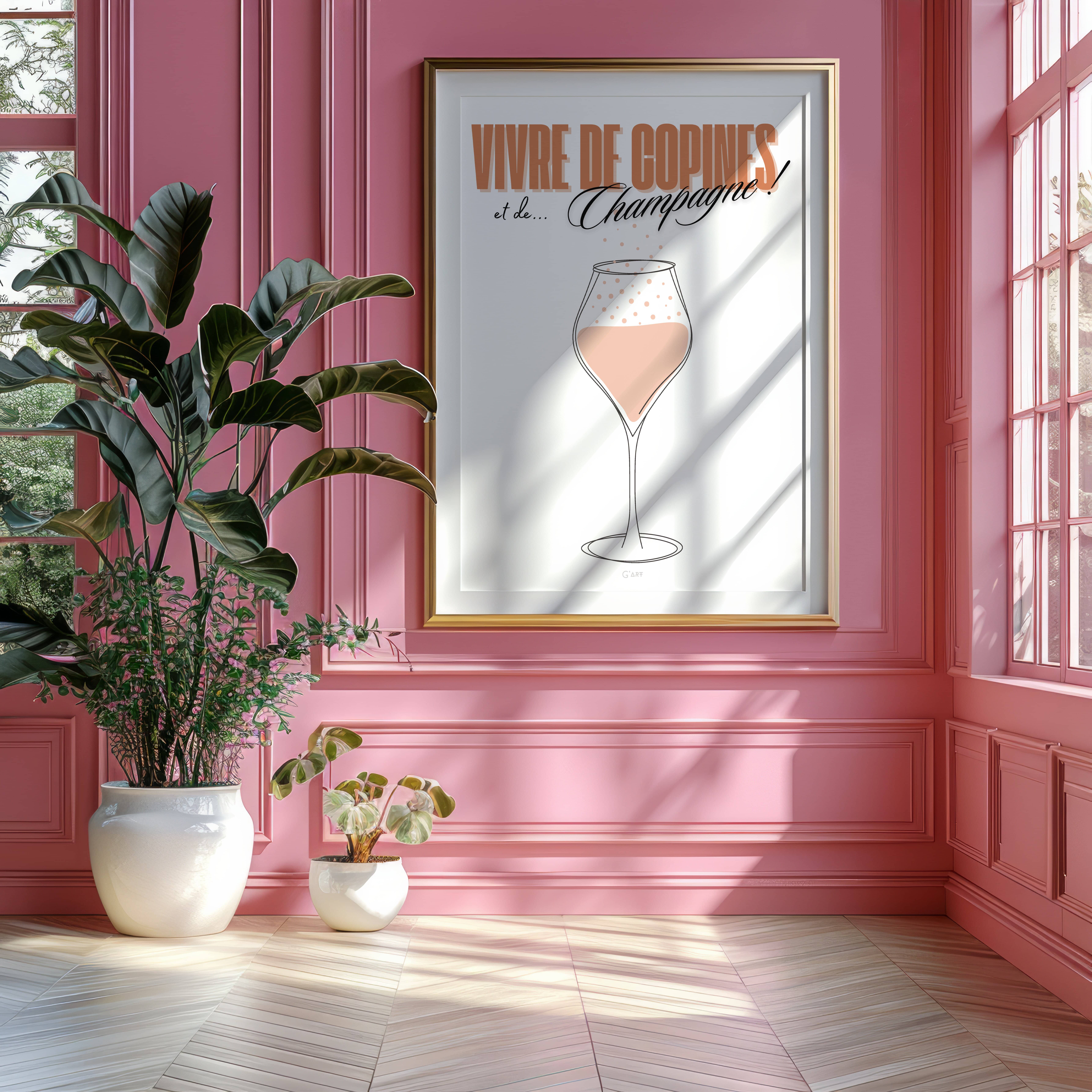 Vivre de copines et de Champagne !