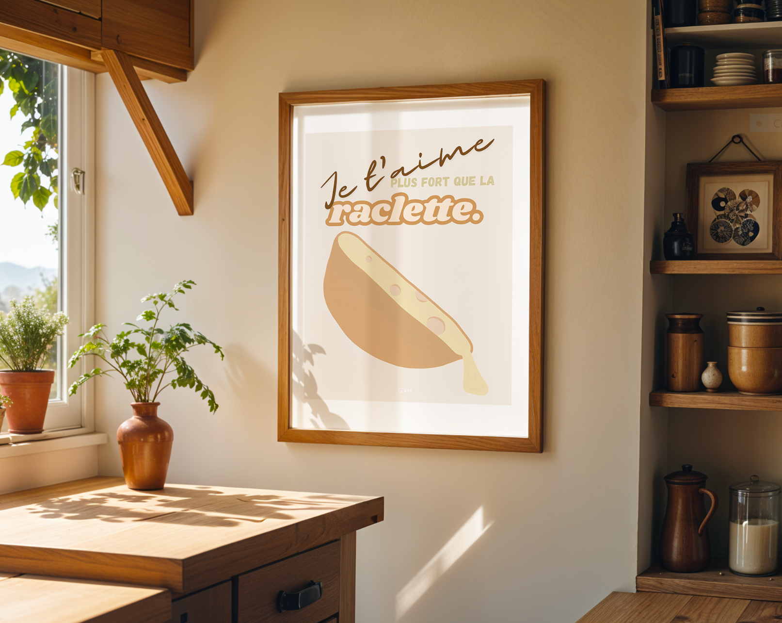 Je t'aime plus fort que la raclette