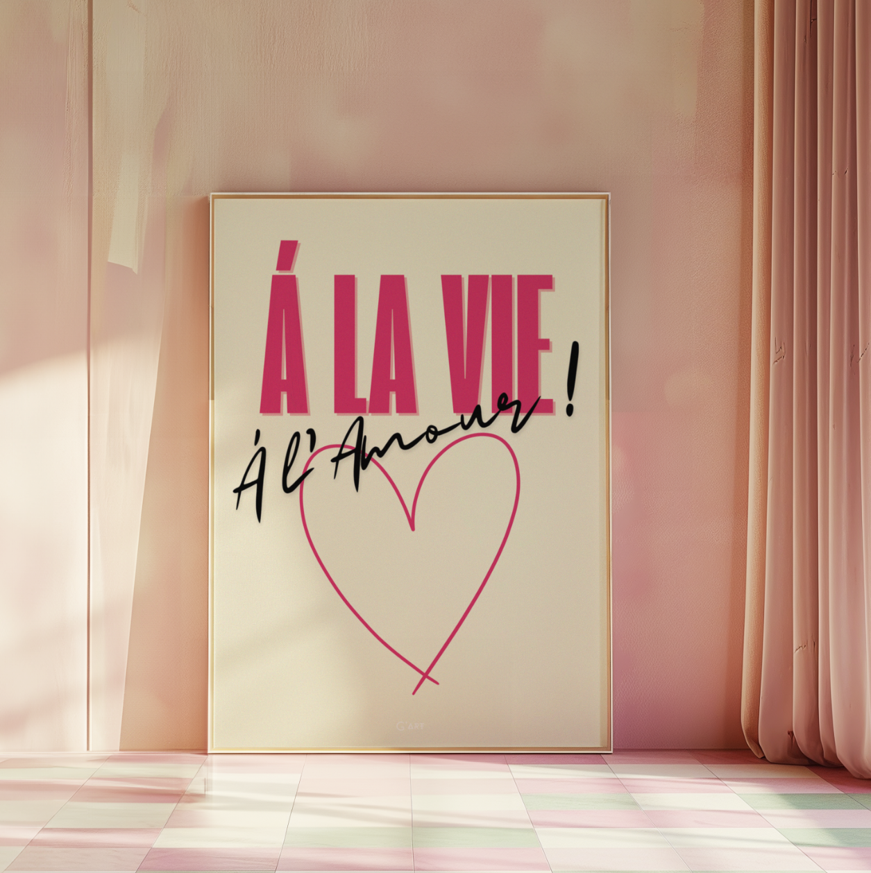 A la vie, à l'Amour !