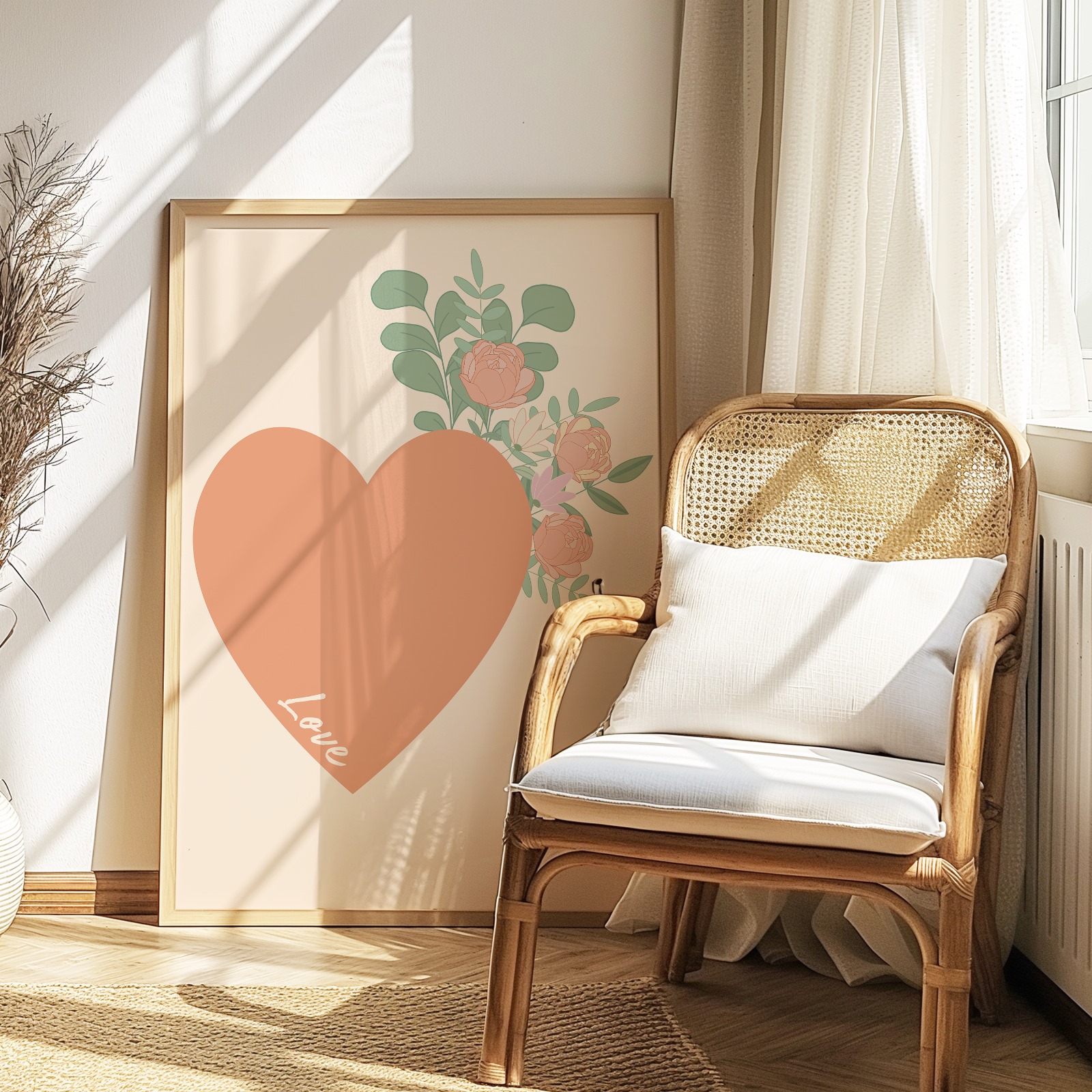 Coeur fleuri