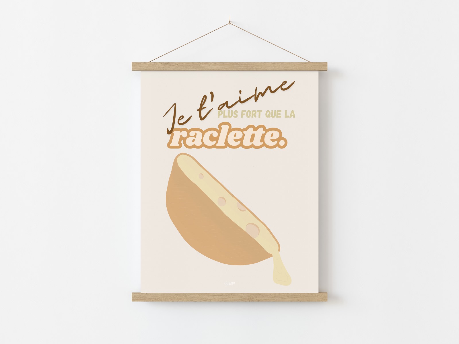 Je t'aime plus fort que la raclette
