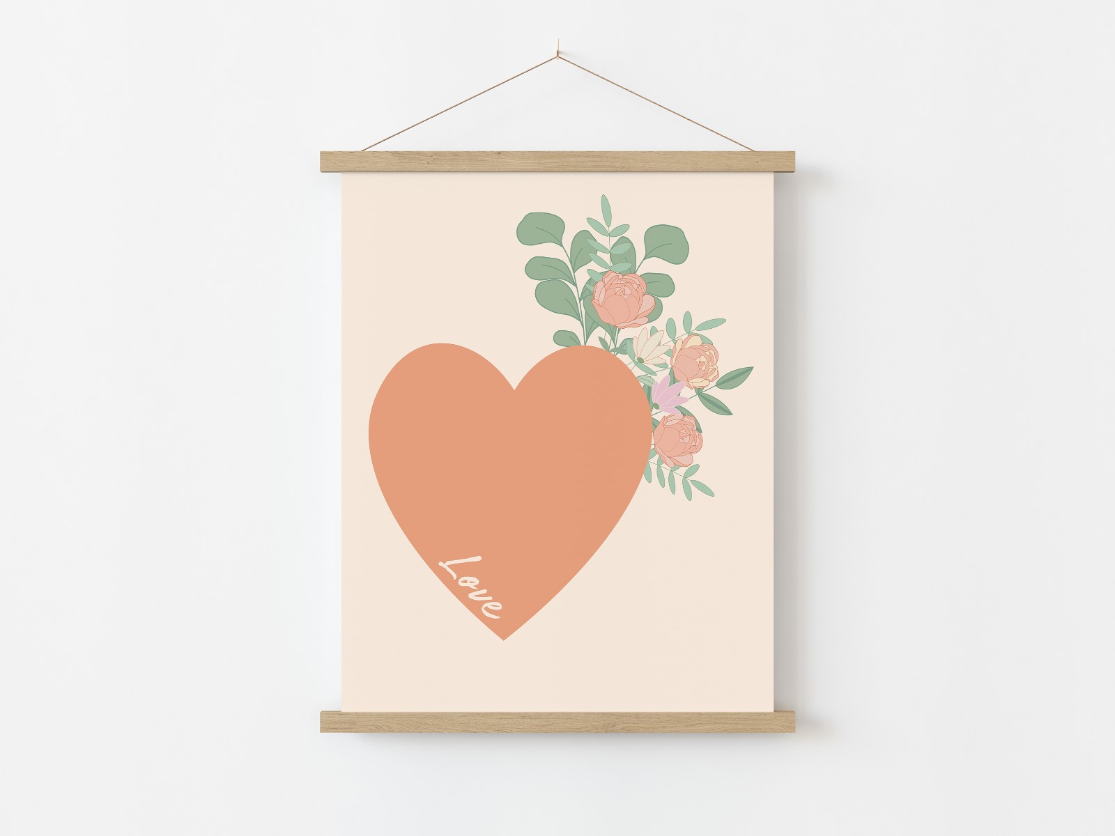 Coeur fleuri