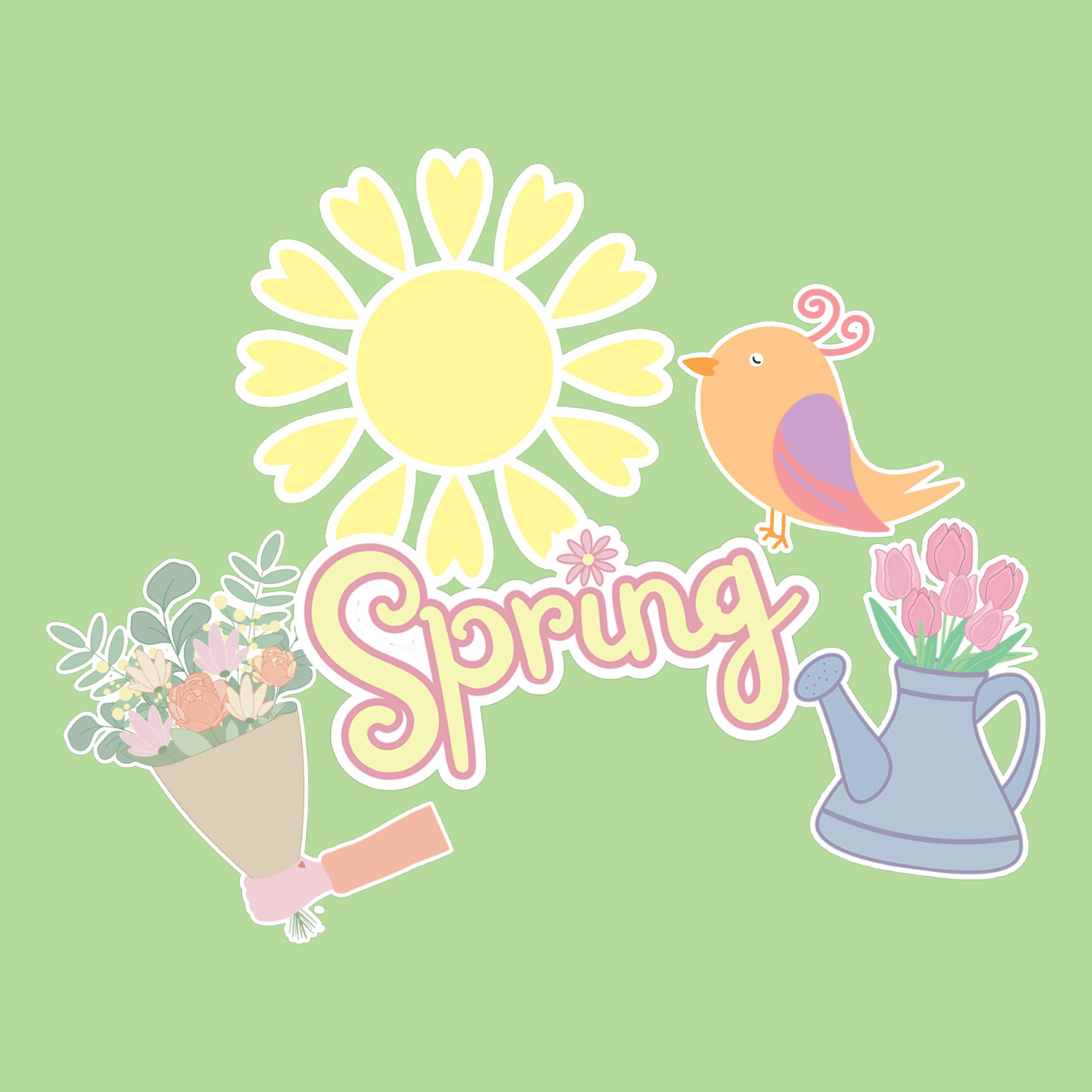 Lot de 5 minis stickers