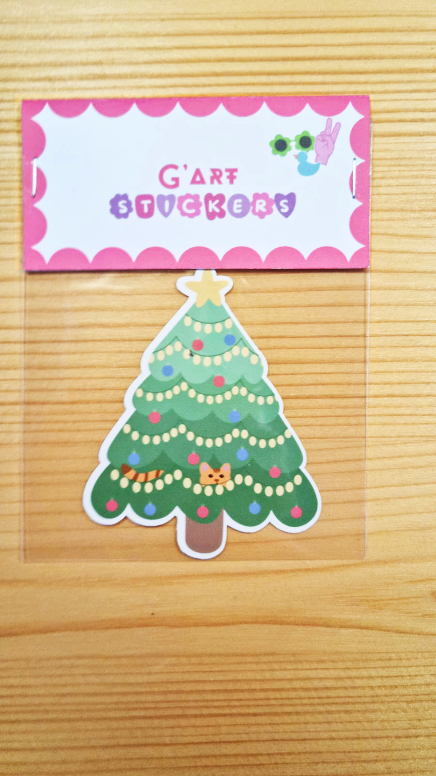 Sticker XL "Chat-pin"