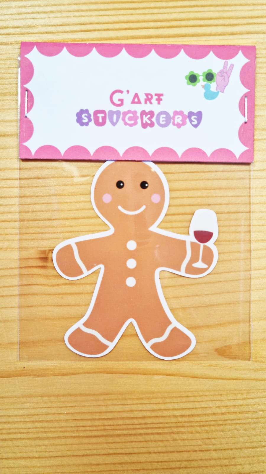 Sticker XL "Pain d'épice"