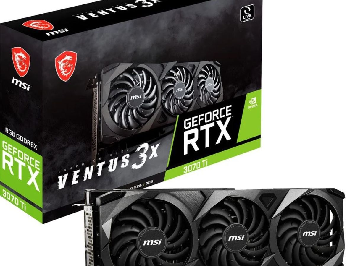 carte graphique MSI GeForce RTX 3070  Ventus 3X 8G 