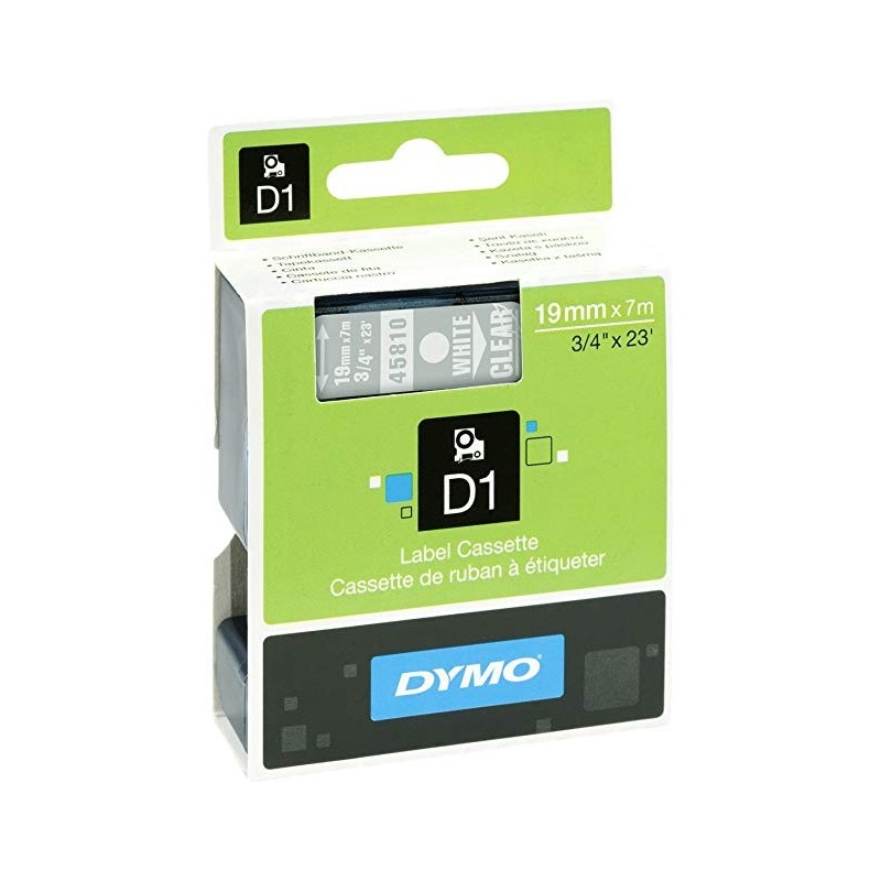 Dymo D1 40913 Tape 9mm x 7m Black on White