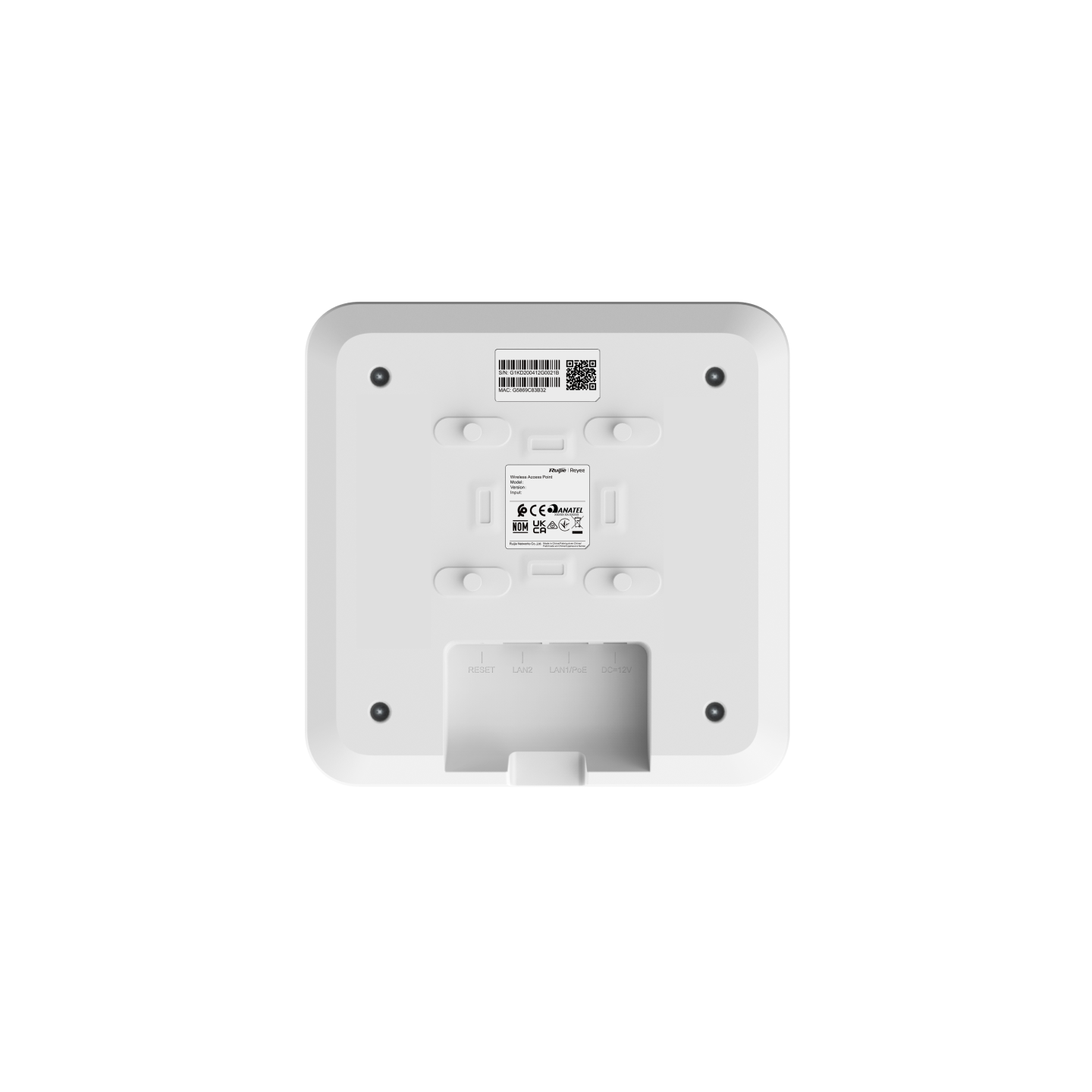 Point d'accès RG-RAP2200(E) Reyee Wi-Fi 5 de 1267Mbps à monter au plafond