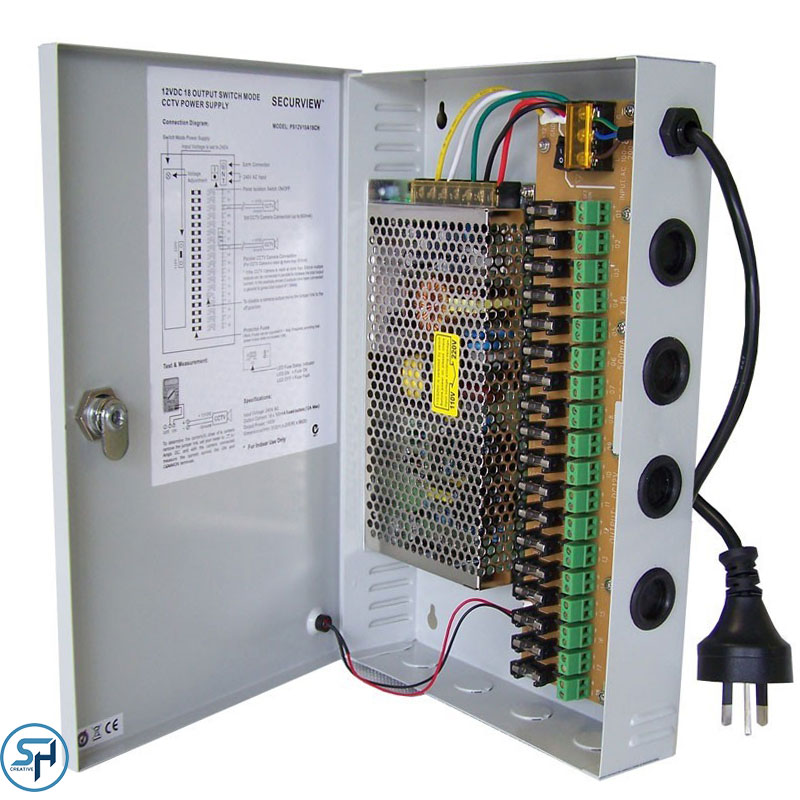 Bloc d’alimentation 12V/20A 18CH