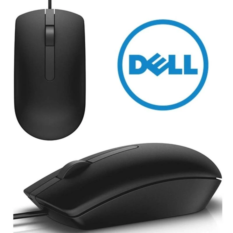 Souris DELL MS116 Ambidextre USB Type-A Optique 1000 DPI