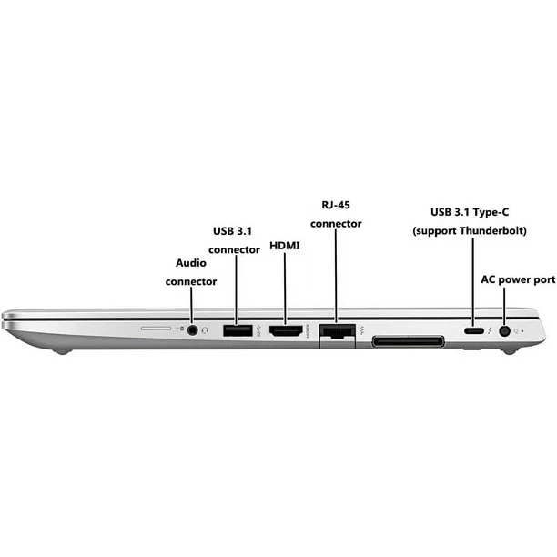 HP EliteBook 840 G6 i5-8265U 16 Go DDR4 et 256 Go SSD 