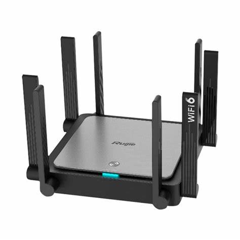 Point D'acces RG-EW3200GX-PRO Reyee Routeur WiFi Mesh Gigabit 6 AX3200 5 ports RJ45 10/100/1000 Mbps