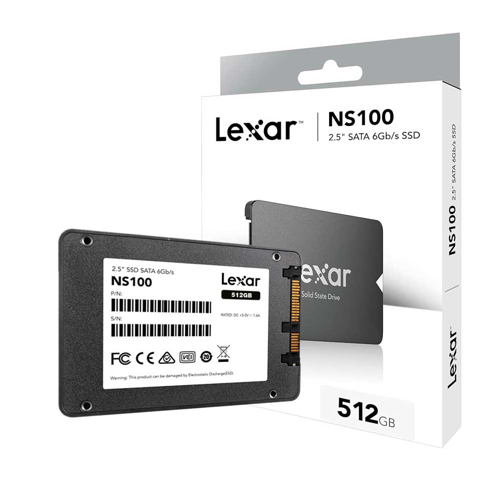  Lexar® SSD 512GB 2.5” SATA (6Gb/s)