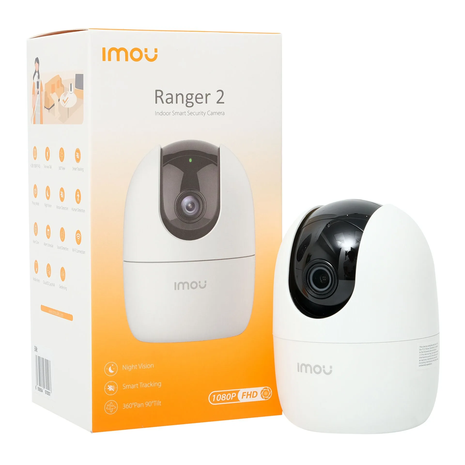 CAMERA WIFI IMOU – Ranger 2 Dome 3K 5MP 