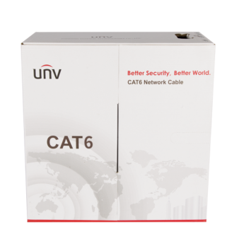 Uniview Network Cable 305m Cat6 UTP - Orange