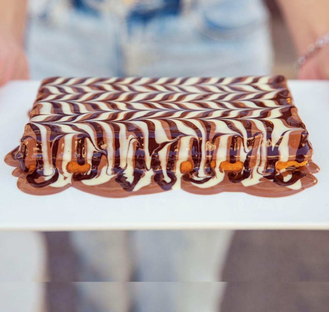Triple Chocolate Waffle