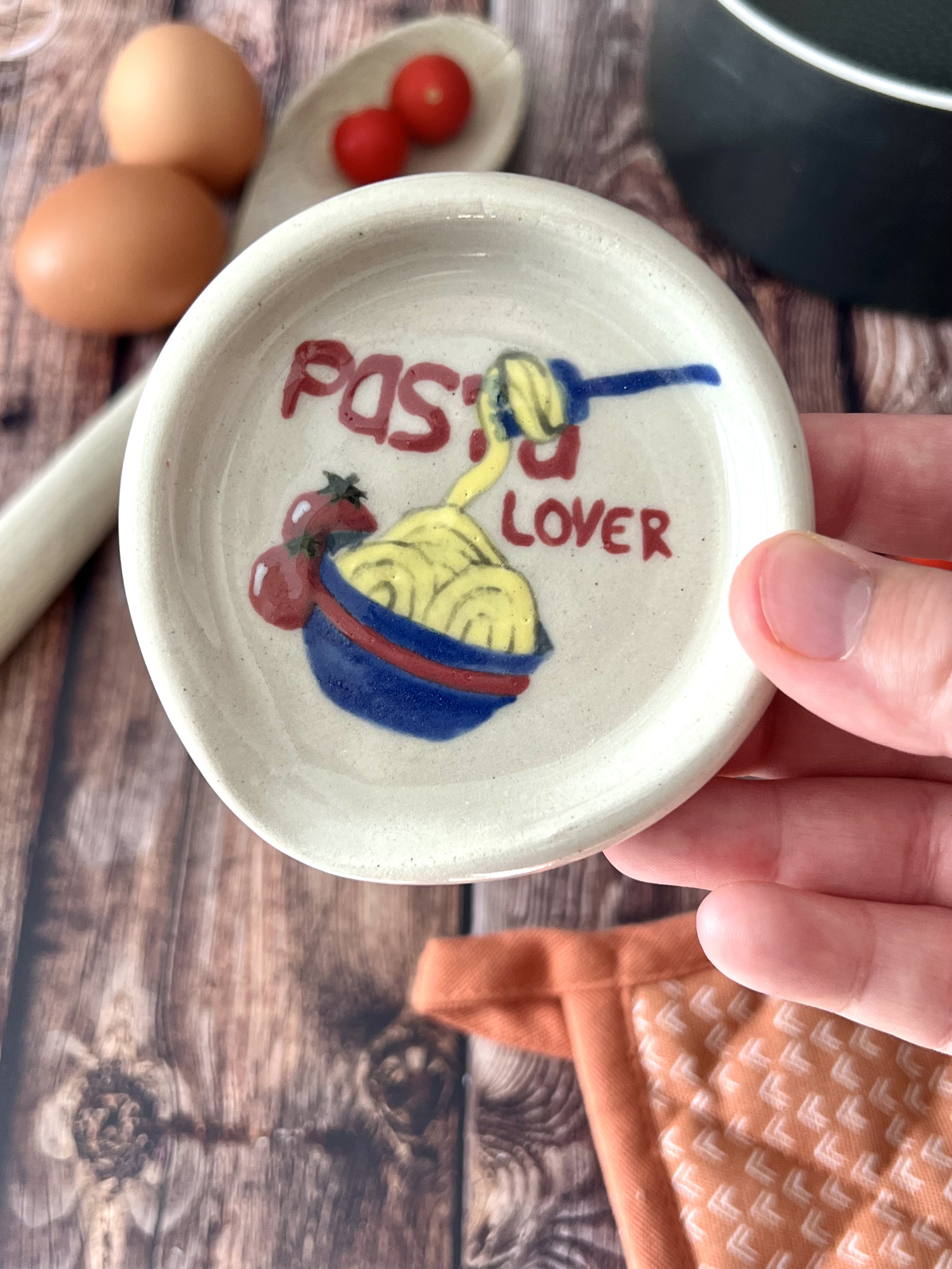 Repose cuillère "Pasta Lover"